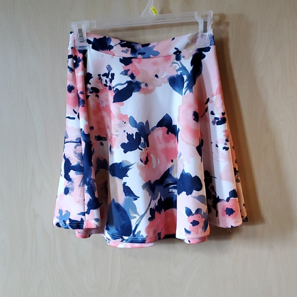 Floral Skater Skirt